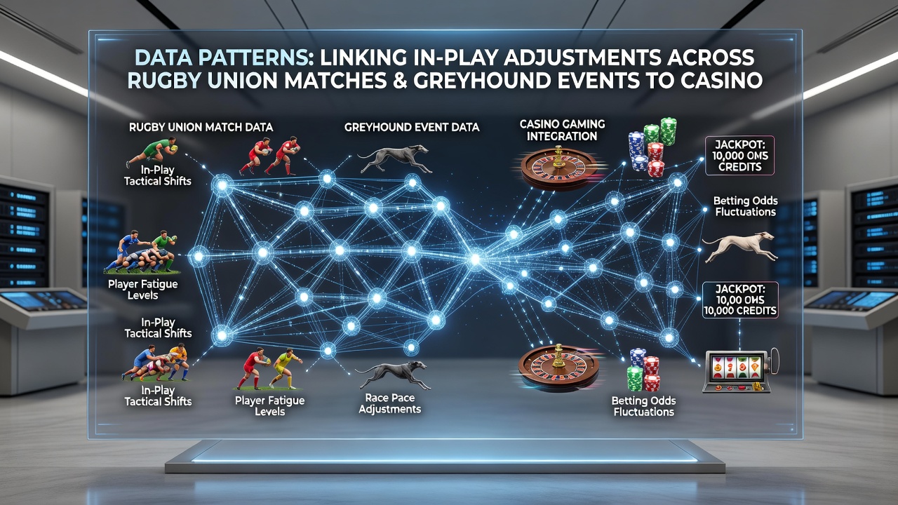 Graph illustrating overlapping adjustment timing across rugby, greyhound, and casino environments during September 2026 data collection period